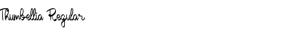Download Thumbellia Font Download Thumbellia Font