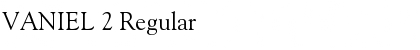 Download VANIEL 2 Font