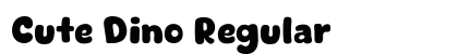 Cute Dino Regular preview