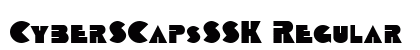 CyberSCapsSSK Regular preview