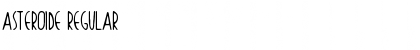 Asteroide Font