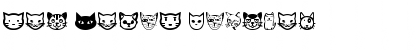 Cat Faces Font