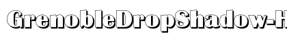 GrenobleDropShadow-Heavy Regular preview