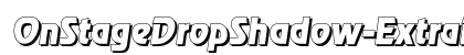 OnStageDropShadow-ExtraBold Italic preview