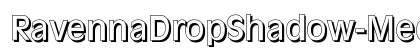 RavennaDropShadow-Medium Regular preview