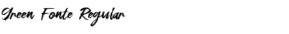 Green Fonte Font