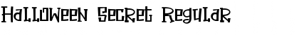 Halloween Secret Regular Font