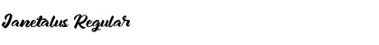 Download Janetalus Font