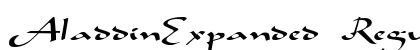 AladdinExpanded Regular Preview