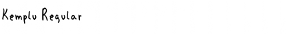 Download Kemplu Font Download Kemplu Font