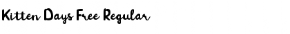 Download Kitten Days Free Font Download Kitten Days Free Font