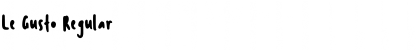 Download Le Gusto Font Download Le Gusto Font