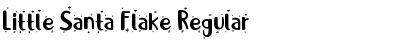 Little Santa Flake Font