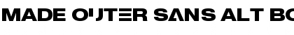 MADE Outer Sans Alt Bold Font