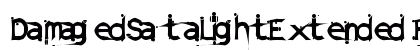 DamagedSataLightExtended Regular preview