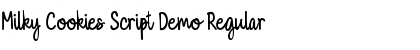 Download Milky Cookies Script Demo Font Download Milky Cookies Script Demo Font