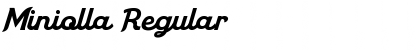 Miniolla Font