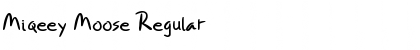 Miqeey Moose Font