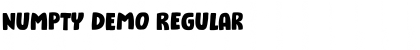Download Numpty DEMO Font Download Numpty DEMO Font