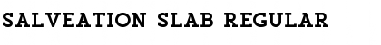 Salveation Slab Regular Font