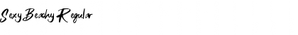 Sexy Beachy Font
