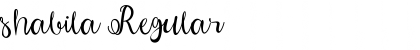 shabila Font