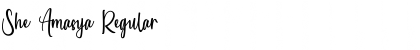 She Amasya Font