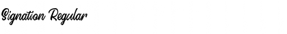Signation Font