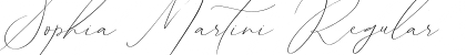 Sophia Martini Font