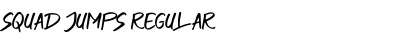 SQUAD JUMPS Font
