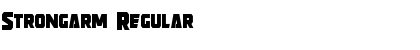 Strongarm Font