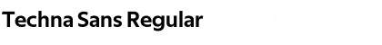 Download Techna Sans Font