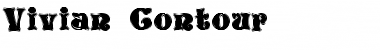 Download Vivian Contour Font Download Vivian Contour Font