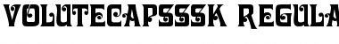 VoluteCapsSSK Font