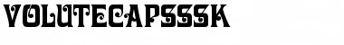 VoluteCapsSSK Font
