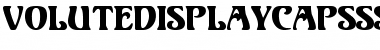 VoluteDisplayCapsSSK Font