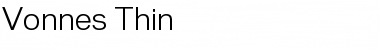 Vonnes Font