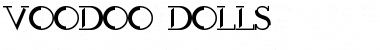 Voodoo Dolls Font