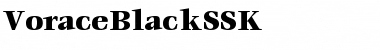 Download VoraceBlackSSK Font
