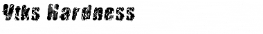 Vtks Hardness Font