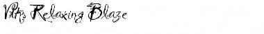 Vtks Relaxing Blaze Font