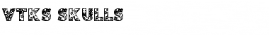 Download VTKS SKULLS Font Download VTKS SKULLS Font