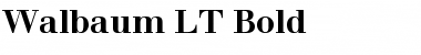 Walbaum LT Roman Font