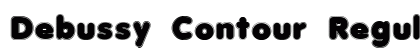 Debussy Contour Regular preview