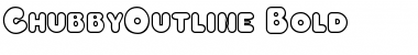 ChubbyOutline Font