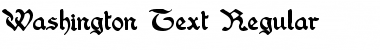 Washington Text Font