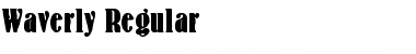 Download Waverly Font Download Waverly Font