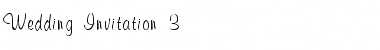 Download Wedding Invitation 3 Font Download Wedding Invitation 3 Font