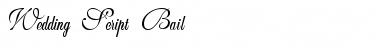 Wedding Script Bail Regular Font