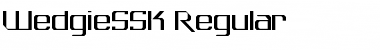 WedgieSSK Font